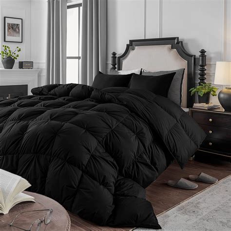 black goose down feather comforter